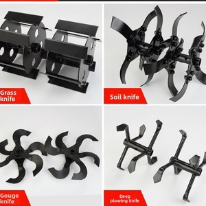 Xinghu Gasoline Lawn Mower Four-Stroke &amp; Two-Stroke Accessories with Weeding Loosening Ditching &amp; Planing Wheels - Product Image 2
