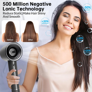 Us Warehouse Products Ensemble de sèche-cheveux professionnels Livraison gratuite Sèche-cheveux Bldc portable Sèche-mains d'hôtel pour cheveux - Product Image 5