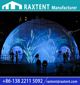 360 proyección cúpula cine 3D teatro móvil cúpula planetario para exposiciones y eventos - Product Image 5