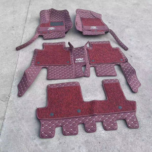 Vente en gros à bas <span class=keywords><strong>prix</strong></span> d'un ensemble complet de tapis de voiture tapis de sol imperméables 7D 5D luxe en cuir EVA PVC logo personnalisé pour chery tiggo 8 pro - Product Image 1