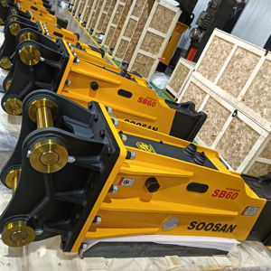 Núcleo de Martillo Hidráulico para Excavadora Top SB60, Nuevo Modelo, Cincel, Bomba para Industrias de Construcción y Minería, 15-18 Toneladas, 1 Año de Garantía - Product Image 1