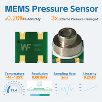 Module de capteur de baromètre de précision 20Bar WF5805F, capteurs de pression à haute altitude pour la mesure de la pression atmosphérique et de la détection de température