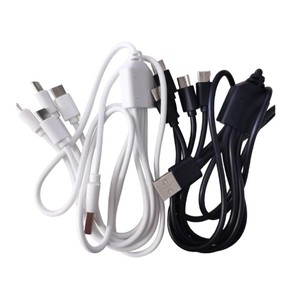 كابل شحن USB-A إلى 4 منافذ USB-<span class=keywords><strong>C</strong></span> بطول 1 متر/3.3 قدم، كابل طاقة للهواتف المحمولة والأجهزة اللوحية والأجهزة الأخرى ذات منفذ USB-<span class=keywords><strong>C</strong></span>، معتمد من CE وROHS - Product Image 1