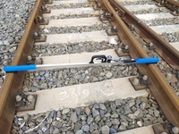 Outils de mesure manuels pour voies ferrées, jauge mécanique analogique pour voies ferrées