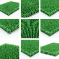 Tapis d'extérieur commercial, fabriqué à la machine, haute densité, poils longs, 10 mm d'épaisseur, rembourré en LDPE, résistant à la corrosion, design moderne