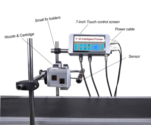 Mesin cetak kode <span class=keywords><strong>Batch</strong></span> Printer Tanggal Inkjet otomatis 2025 untuk Coder <span class=keywords><strong>Batch</strong></span> tanggal telur cepat kering nomor kedaluwarsa TIJ - Product Image 2