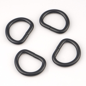 Bán Buôn 19Mm Đen <span class=keywords><strong>D</strong></span> Vòng <span class=keywords><strong>3</strong></span>/<span class=keywords><strong>4</strong></span> "<span class=keywords><strong>D</strong></span> Vòng Clasp Sắt <span class=keywords><strong>D</strong></span> <span class=keywords><strong>Ring</strong></span> Cho Vòng Cổ Chó Phụ Kiện Tự Làm Ba Lô Khai Thác Và Vật Nuôi <span class=keywords><strong>D</strong></span>ây Xích - Product Image 3