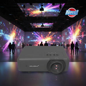 Proyector Profesional Inmersivo 4K 3D, Proyector de Mapeo WIFI DLP Láser para Ingeniería, Exposiciones y Museos CL6550 CL655 - Product Image 4