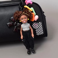 Joyson Pendentifs Porte-clés Poupée Tennis Rétro, Poupée Maximaliste, Pendentif de Sac à Dos de Baseball Haut de Gamme pour Femme, Décoration Cadeau