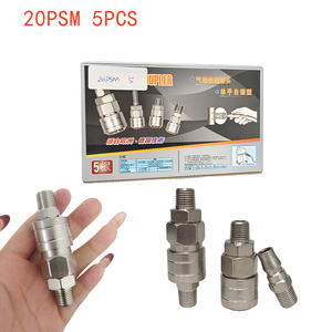 PM20/30/40 SM20/30/40 Self-<b>locking</b> Male Female Pneumatic Quick Coupler - Product Image 6