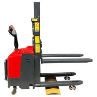 Empileur électrique 1.5T avec levage initial Double levage 3m 3.5m avec grandes roues