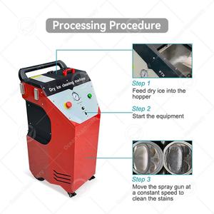 Équipement industriel OCEAN, nettoyeur à glace sèche <span class=keywords><strong>cryogénique</strong></span> automatique, machine de <span class=keywords><strong>nettoyage</strong></span> à glace sèche pour <span class=keywords><strong>voiture</strong></span> à vendre - Product Image 4