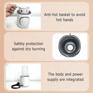 Calentador de <span class=keywords><strong>Leche</strong></span> para Bebés 4 en 1, Bajo MOQ, Envío Rápido, Libre de BPA, con Pantalla Digital, <span class=keywords><strong>Calienta</strong></span> Todo Tipo de Biberones, Esterilizador a Vapor - Product Image 5