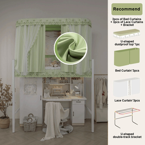 Tenda a <span class=keywords><strong>letto</strong></span> a castello a <span class=keywords><strong>baldacchino</strong></span> <span class=keywords><strong>per</strong></span> camera della ragazza, dormitorio tenda oscurante <span class=keywords><strong>per</strong></span> le tettoie delle camere da <span class=keywords><strong>letto</strong></span> degli studenti, tenda <span class=keywords><strong>per</strong></span> coprire il <span class=keywords><strong>letto</strong></span> a castello - Product Image 3