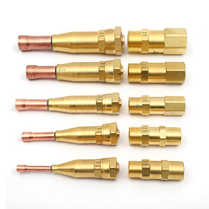 中国工厂定制批发高品质100% 测试黄铜3/8快速连接制冷剂配件 - Product Image 4