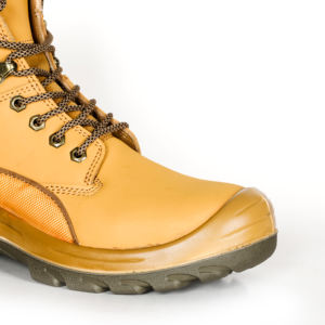 Protect Toe PUPU Sole Australia giallo nabuk pelle di mucca stivali di sicurezza per le <span class=keywords><strong>calzature</strong></span> da uomo dei lavoratori nell'industria siderurgica - Product Image 2