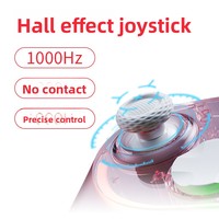 LinYuvo United Travel para Pro, Controles Inalámbricos con Joysticks de Efecto Hall + Base de Carga para 2 Controles con Vibración