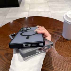 Étui de chargement sans fil TPU PC 3200 Srtong Megnetic Skin Feel Matte Phone Case pour <span class=keywords><strong>Samsung</strong></span> S24 S25 PLUS Ultra - Product Image 3