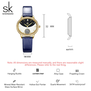 Reloj de Pulsera de Cuarzo para Mujer, Diseño de Moda, Esfera Premium con Incrustaciones de Diamantes, Bisel Resistente al Agua, Correa de Cuero, Fabricado en Guangzhou - Product Image 2