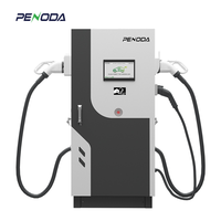 DC Three Guns 120KW Fast EV Poste de carga Nueva condición Estación de carga de automóvil montada en el piso para programas de autobuses eléctricos y camiones