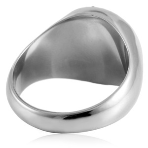 Yunnique – bague en pierre turquoise pour hommes, monture pavée dorée, bijoux à la mode, cadeau - Product Image 2