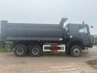 Camion benne SINOTRUK HOWO 6x4 371HP 10 roues 20-30 tonnes, camion benne lourd d'occasion pour l'exploitation minière et la construction