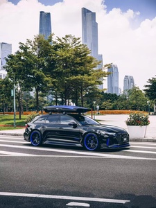 ชุดแต่งคาร์บอนไฟเบอร์สำหรับ Audi RS6 รุ่น RS6 UB สไตล์คาร์บอนไฟเบอร์  ลิ้นหน้า ดิฟฟิวเซอร์ สปอยเลอร์ สเกิร์ตข้าง - Product Image 5