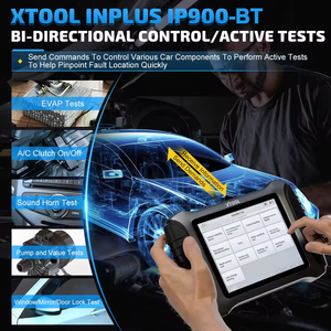 XTOOL IP900 BT车载诊断工具WIFI连接FCA DOIP ECU编码IMMO OBD2扫描仪车载诊断机，带38 + 重置 - Product Image 5