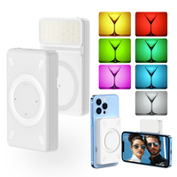 Dimmable Led Portable Poche Beauté Éclairage Caméra Photo Prise de vue Selfie Lumière de Remplissage pour MagSafe smartPhone Maquillage flux en direct