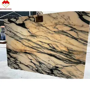 moroccan marble price calcutta marble with yellow/gold/orange veins Wholesale Calacatta gold oro marble