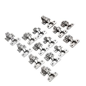 Charnière de meuble en acier laminé à froid, design traditionnel, pour portes d'armoires de cuisine - Durable, installation facile, ouverture à 90 degrés, pour la maison - Product Image 1