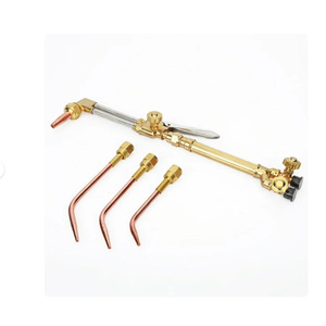 Antorcha de corte estilo americano Harris, antorcha de corte estilo americano con regulador de presión de oxígeno y acetileno, soldadura y - Product Image 2