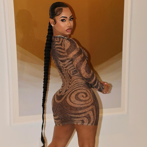 Bán buôn 2025 phổ biến hợp thời trang Boutique thời trang lưới in kỹ thuật số của phụ nữ Dresses - Product Image 2