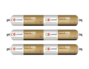Adesivo Strutturale Siliconico Neutro <span class=keywords><strong>per</strong></span> <span class=keywords><strong>Finestre</strong></span> e Pareti Vetrate, Sigillante Trasparente Resistente alle Intemperie - Product Image 2