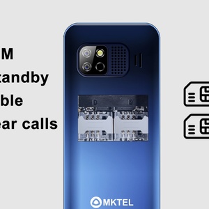 Téléphone MKTEL OYE 3 avec clavier QWERTY, batterie 1800 mAh, double SIM, double veille, MP3, MP4, radio FM, lampe torche puissante, écran 1,77 pouces, téléphone pour seniors - Product Image 3