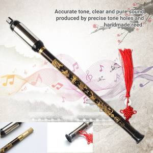 Bamboo-llave <span class=keywords><strong>de</strong></span> flauta <span class=keywords><strong>de</strong></span> <span class=keywords><strong>caña</strong></span> china, <span class=keywords><strong>instrumento</strong></span> <span class=keywords><strong>Musical</strong></span> tradicional chino <span class=keywords><strong>de</strong></span> bambú negro, soplado Vertical - Product Image 3