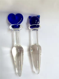 Tapón Anal de Cristal, Kit de Entrenamiento Anal, Resistente al Agua, Sin Efectos Secundarios, Rosa y Blanco, para Mujeres, Hombres, Parejas, Amantes - Product Image 4