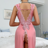 Nouveaux pyjamas sexy européens et américains, jupes mi-longues sexy, peignoirs, ensembles de vêtements de maison séduisants et romantiques