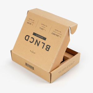 Wholesale Custom Printed Brown <b>Kraft</b> Corrugated Cardboard Mailer Shipping <b>Boxes</b> With Insert - Product Image 2