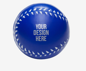 Balle anti-stress en PU de baseball avec logo personnalisé - Product Image 2