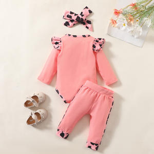 Conjuntos de Ropa de Otoño e Invierno para Bebés Niñas, Conjuntos de 3 Piezas como Pequeños Regalos de Cumpleaños para Niñas Pequeñas - Product Image 2