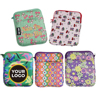 Desain Logo Kustom OEM Sarung Buku Neoprena Tahan Lama 3 Ukuran Tas Laptop Sarung Notebook Sarung Pembaca E-Book Sarung Kindle