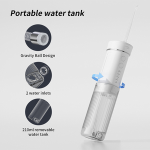 เครื่องทำความสะอาดฟันด้วยไฟฟ้าขนาด210มล. เครื่องทำความสะอาดช่องปากพร้อมหัวฉีด4 X3ออกแบบโลโก้ได้ตามต้องการ - Product Image 3