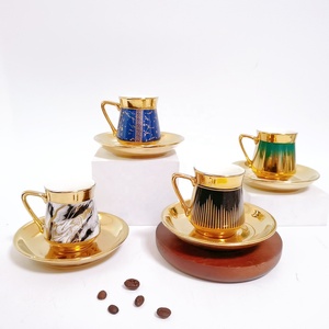 Ensemble de 6 tasses à café <span class=keywords><strong>Expresso</strong></span> européen turc, ensemble de 6 tasses à café pour cadeau professionnel promotionnel - Product Image 2