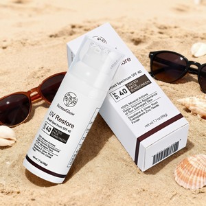 Crème <span class=keywords><strong>solaire</strong></span> <span class=keywords><strong>teintée</strong></span> au zinc minéral fermenté SPF 40 à large spectre PA+++ UVA UVB Protection <span class=keywords><strong>solaire</strong></span> UV - Product Image 3