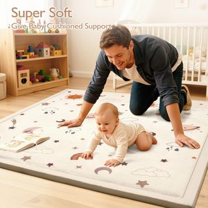 Tapis de jeu pour bébé super doux en EVA 120x180cm pour nourrissons et tout-petits, usage domestique - Product Image 1