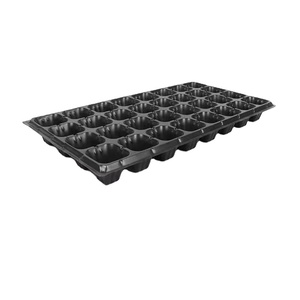 Vassoio della piantina del foro rotondo della fabbrica all'<span class=keywords><strong>ingrosso</strong></span> 32 fori/piantatura del piede/ortaggi/piantina del vassoio della piantina delle piantine - Product Image 1
