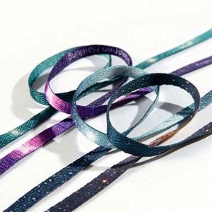 Lacets de chaussures personnalisés à logo imprimé plat, lacets de baskets personnalisés, vente chaude - Product Image 2