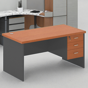 Para Ekintop, escritorio de oficina ejecutivo moderno, mesa de ordenador convertible de MDF <span class=keywords><strong>Popular</strong></span>, muebles de panel de madera con diseño elegante - Product Image 3