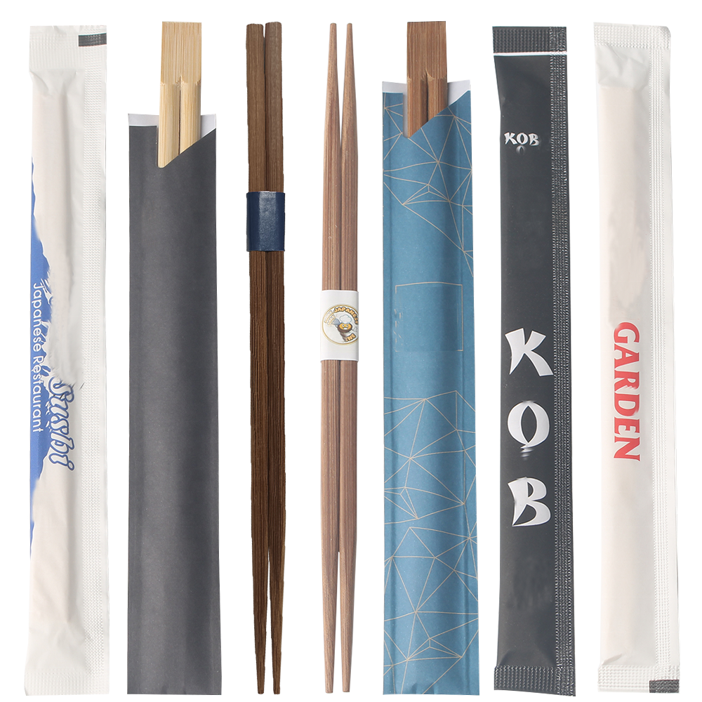 Paper Tube Packaging with Chopsticks Food Grade Chopsticks Custom Travel logo Party Tableware Table Decorations Kitchen Utensils